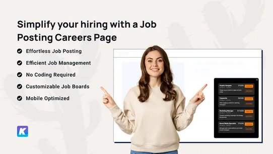 K: Job Posting Careers Page screenshot