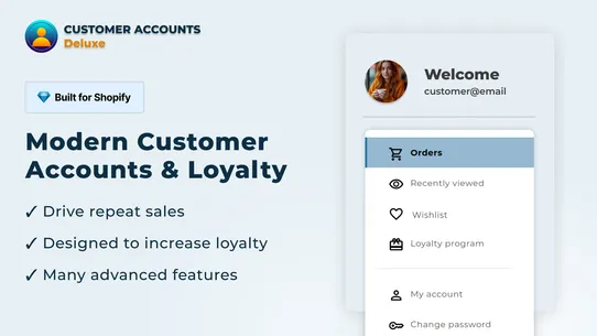 Customer Accounts Deluxe screenshot