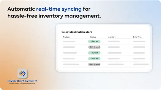 Inventory Syncify screenshot