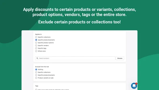 GetSale Bulk Discounts Manager screenshot