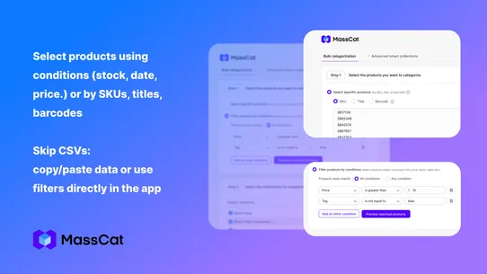 Collections Bulk Add ‑ MassCat screenshot