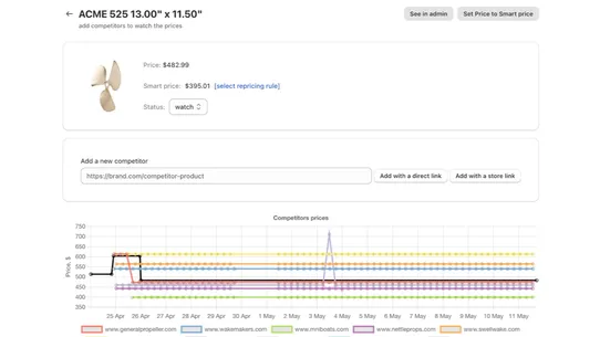 GJ Price Tracker screenshot