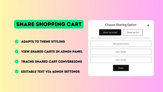 RedChamps: Share Cart screenshot