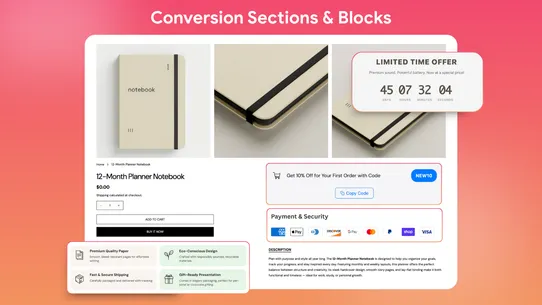 Tapita: AI Sections &amp; Blocks screenshot