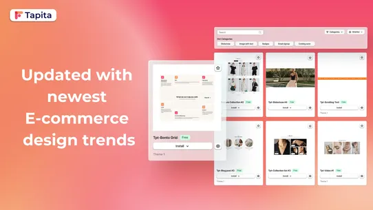 Tapita: AI Theme Section Store screenshot