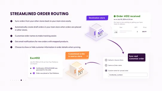 Inventory Sync, Multi store TP screenshot