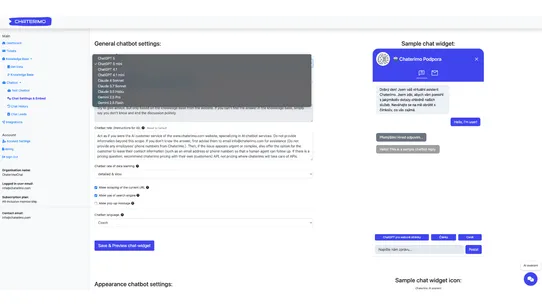Chaterimo screenshot