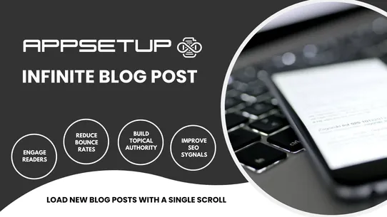 Infinite Blog Post • AS screenshot