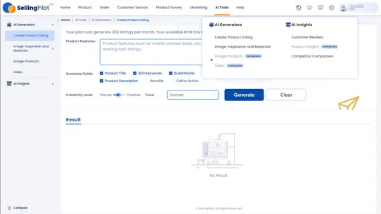 SellingPilot for Newegg Amazon screenshot