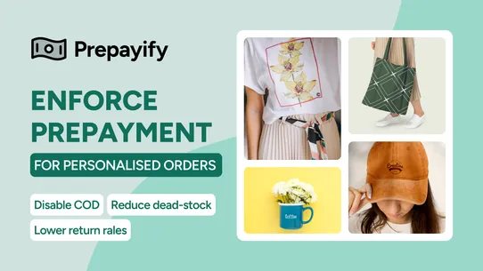 Prepayify Personalised Orders screenshot