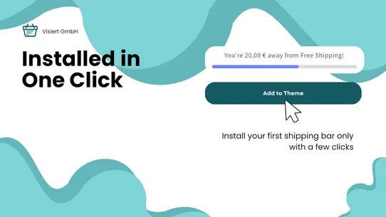 Visiert Shipping Bar screenshot