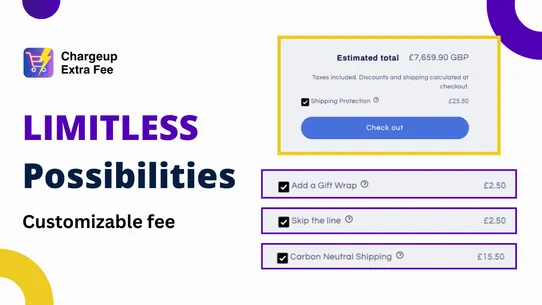 Chargeup Extra Fee screenshot