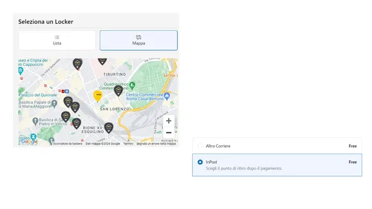 InPost Lockers e Punti Ritiro screenshot