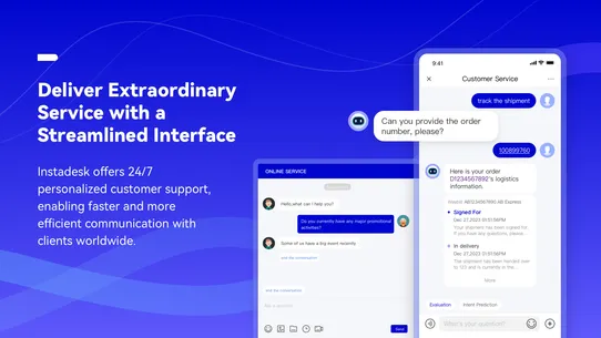 Instadesk‑Live Chat&amp;AI Chatbot screenshot