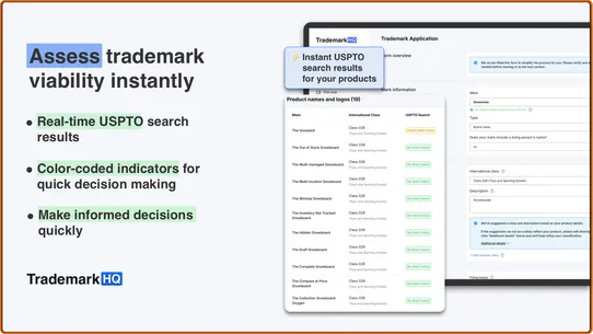 TrademarkHQ screenshot