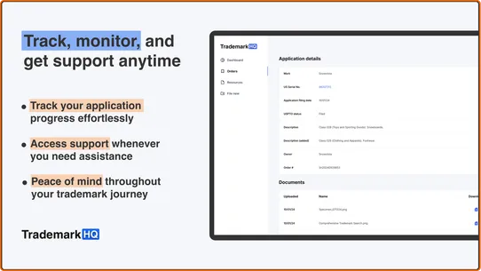 TrademarkHQ screenshot