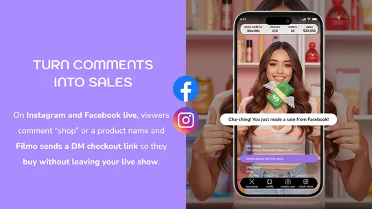 Filmo ‑ Fashion Live Shopping screenshot