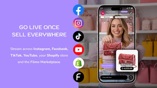 Filmo ‑ Fashion Live Shopping screenshot