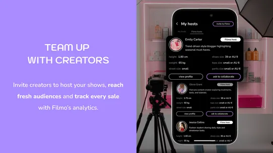 Filmo ‑ Fashion Live Shopping screenshot