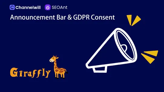 SEOAnt ‑ GDPR EU Cookie Banner screenshot