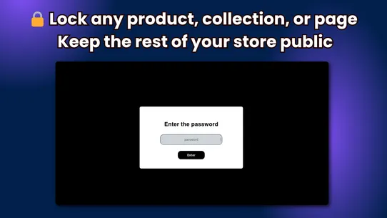 Protexia Password Page screenshot