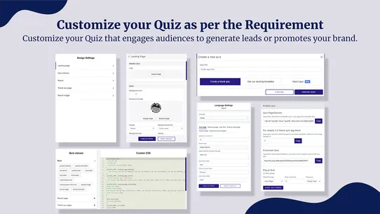 Quizify ‑ Product Quiz Builder screenshot