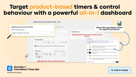 Scarcity+ Cart Countdown Timer screenshot