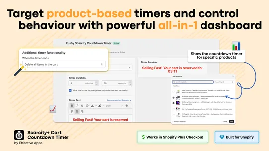 Scarcity+ Cart Countdown Timer screenshot