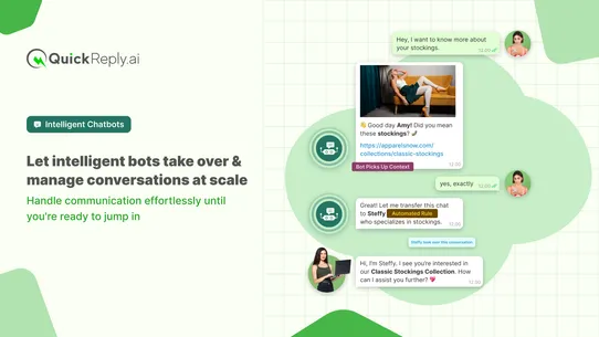 QuickReply screenshot