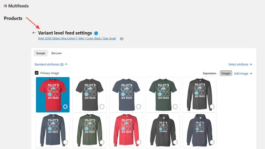 Multifeed Google Shopping Feed screenshot