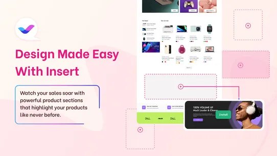 Veda Landing Page Builder screenshot