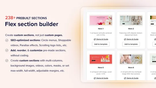 Posstack Easy Content Builder screenshot