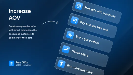Sales Motivator ‑ Free Gifts screenshot