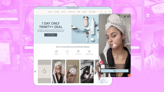 Novel Shoppable Video &amp; UGC screenshot