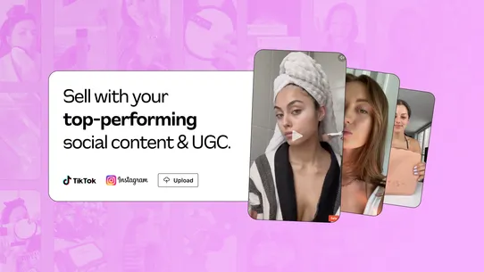 Novel Shoppable Video &amp; UGC screenshot