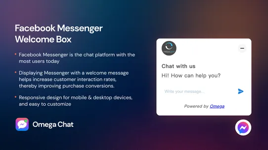 Omega Messenger, WhatsApp Chat screenshot