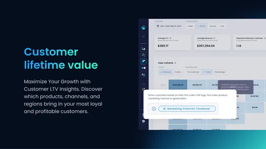 Lebesgue: AI Marketing &amp; LTV screenshot