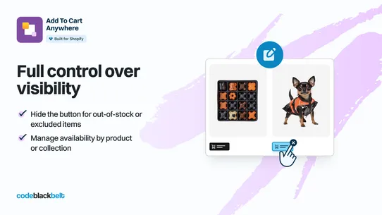 CBB Add To Cart Anywhere screenshot