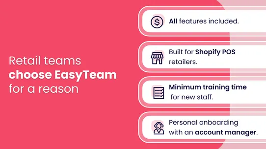 Easyteam for Point of Sale screenshot