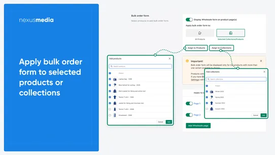 B2B:Wholesale Bulk Order Form screenshot