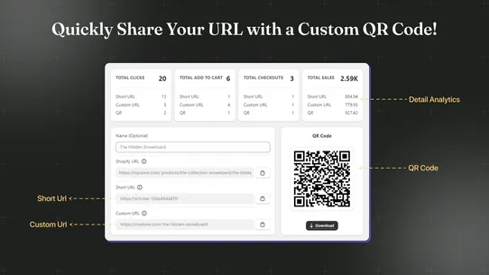 ShortLink ‑ URL Short &amp; Track screenshot