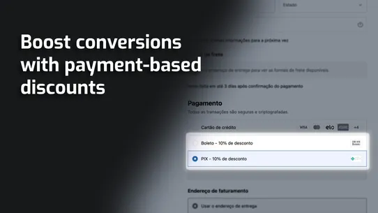 Scala Payment Method Discount screenshot
