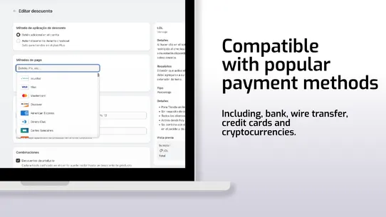 Scala Payment Method Discount screenshot