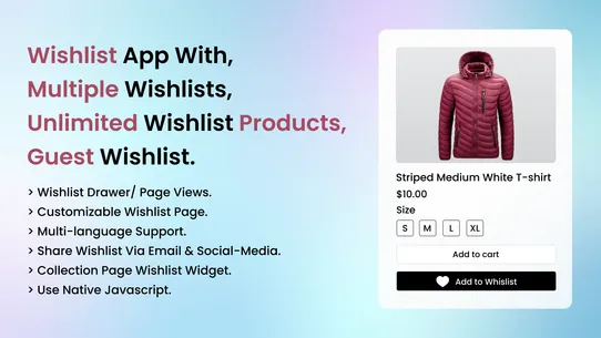 Mst: Wishlist + Marketing flow screenshot