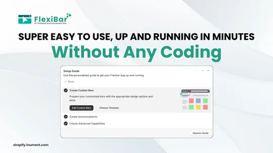 FlexiBar ‑ AI Announcement Bar screenshot