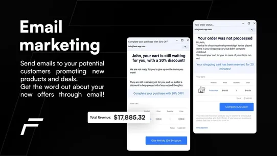 Fastr: SMS &amp; Email Marketing screenshot