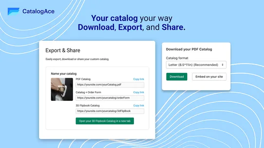 CatalogAce PDF Catalog Print screenshot