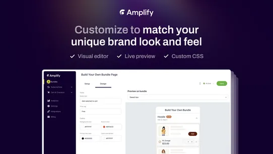 Amplify | Bundles &amp; Upsell screenshot