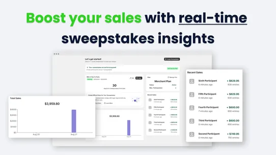 SweepPea: Buy‑to‑Enter Sweeps screenshot