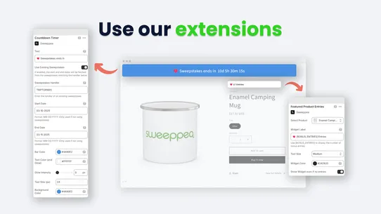 SweepPea: Buy‑to‑Enter Sweeps screenshot